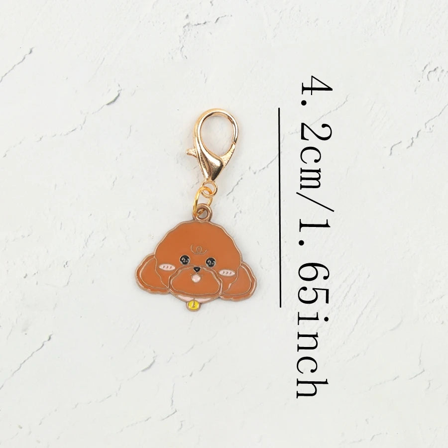 11 Pieces/22 Pieces of Cute Puppy Keychains, Pet Keychain Pendants, Animal-Themed Ornaments, Various Types of Puppies, Ideal Gifts for Dog Lovers, Small Gifts for Backpacks and Parties