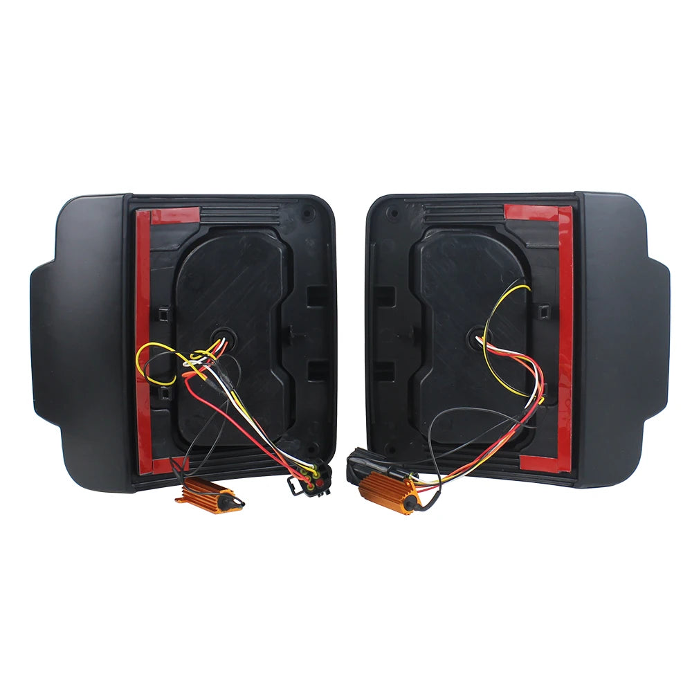 for Jeep Wrangler JK 2007-2018 LED Tail Light Taillight Assembly Rear Lamps Brake Reverse Light Daytime Running Lights