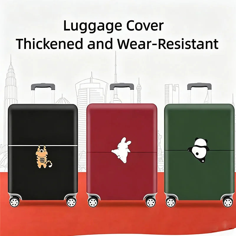 New Elastic Animal Travel Suitcases Protector Cover Luggage Protector Cover for 18-32 Inch Travel Accessories XLXBHT03