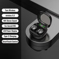 Mini 5.3 wireless bluetooth headset small earbuds sleep work sports invisible headphones HD HIFI bass sound quality earphones