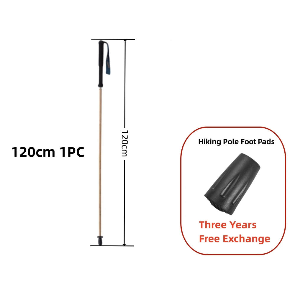 110g Ultra Light Weight Hiking Sticks Retractable Trekking Poles Folding Carbon Fiber Hiking Poles Walking Sticks Trekking Stick