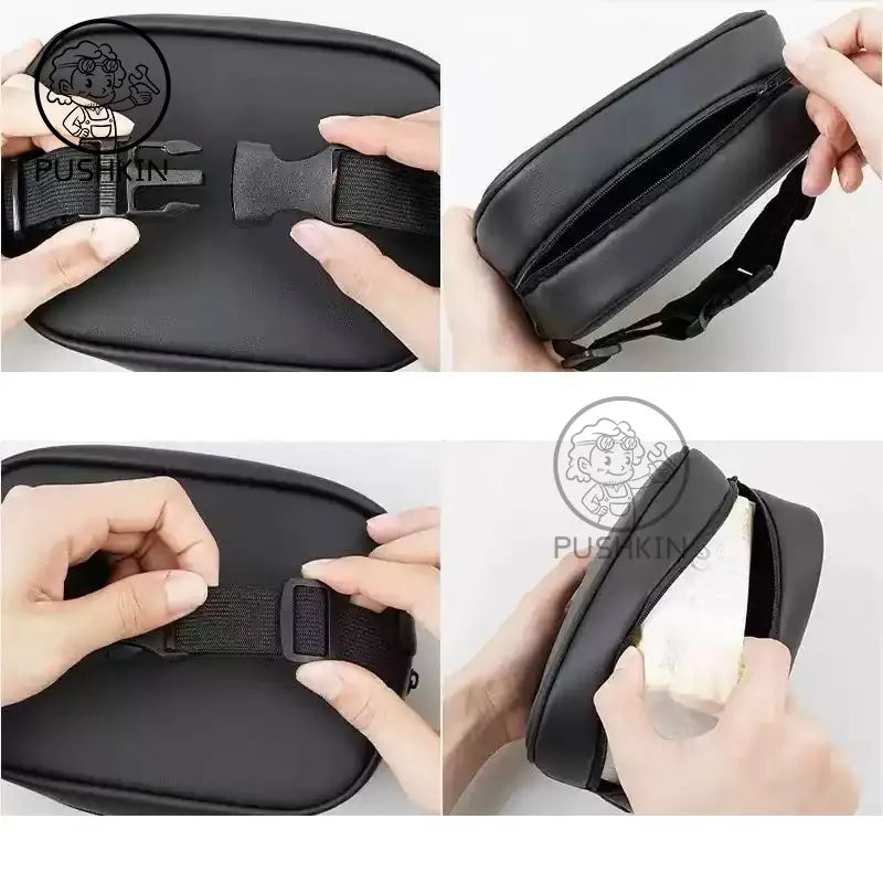 Suitable For BYD SHARK 6  2024 2025 2026 Car Tissue Box Seat Rear Hanging Drawer Specialized Automotive Accessories