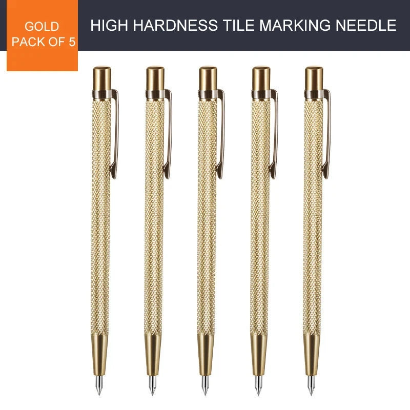 3/5/10pcs Diamond Scribing Pen Tungsten Steel Tip Carbide Marker Engraving Pen for Glass Ceramic Metal Wood Engraving Hand Tools