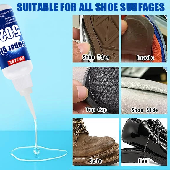 LOOLIFL20G 502 Super Glue Cyanoacrylate Instant Quick-Dry Adhesive Strong Bond for Metal Wood Plastic Rubber Glass Leather1-5PCS