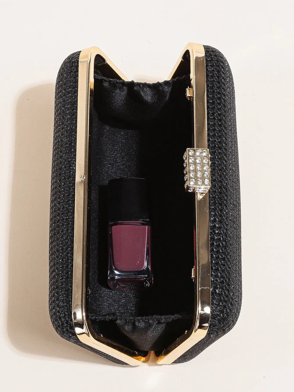 1PC Sliver Sparkling Women Evening Purses Clutch Bag，Rhinestone Formal Party Clutches， Wedding Purses  Prom Handbags