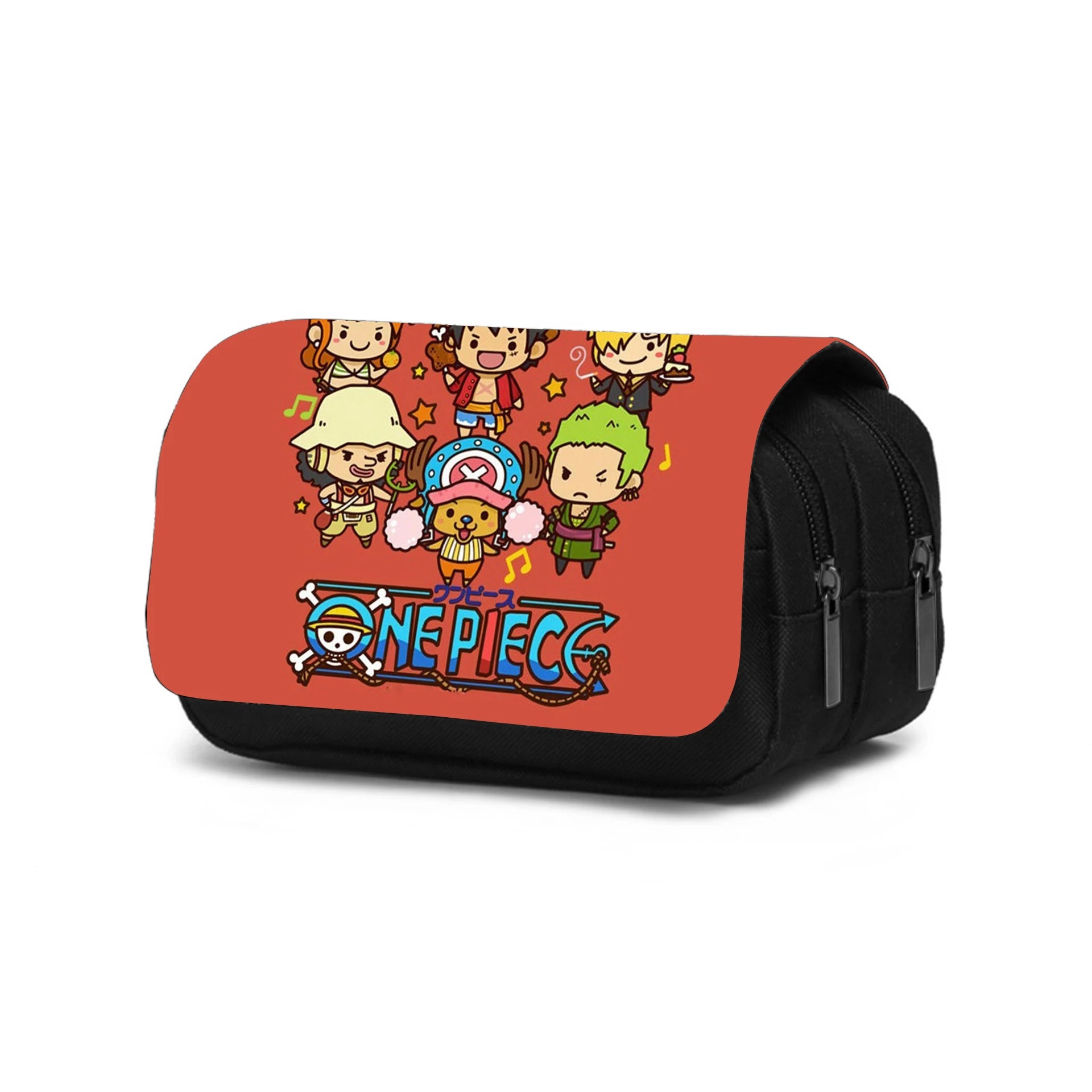 ONE PIECE Monkey D. Luffy Pencil Case Large Capacity Stationery Organizer Bag for Men, Women and Students Pen Bag Best Gift