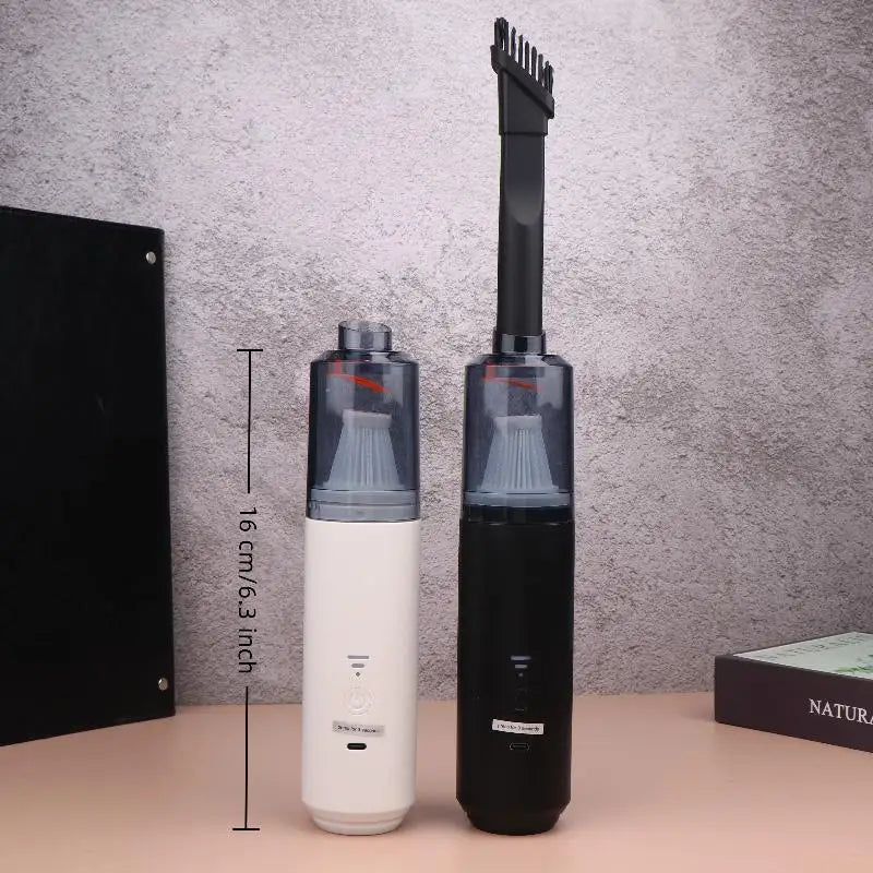 Wireless Dual Purpose Suction And Blowing Vacuum Cleaner Dual Use For Home And Car High Power Powerful Vacuum Cleaner Black
