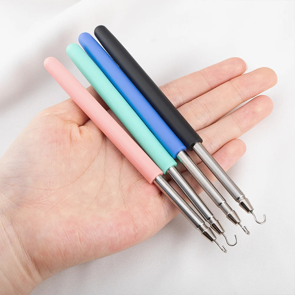 1P Help Wear Bracelet Tool Partner Jewelry Helper Fastening Aid Quickly Unfasten Hooking Equipment Plier Clasps Tie Zipper Craft