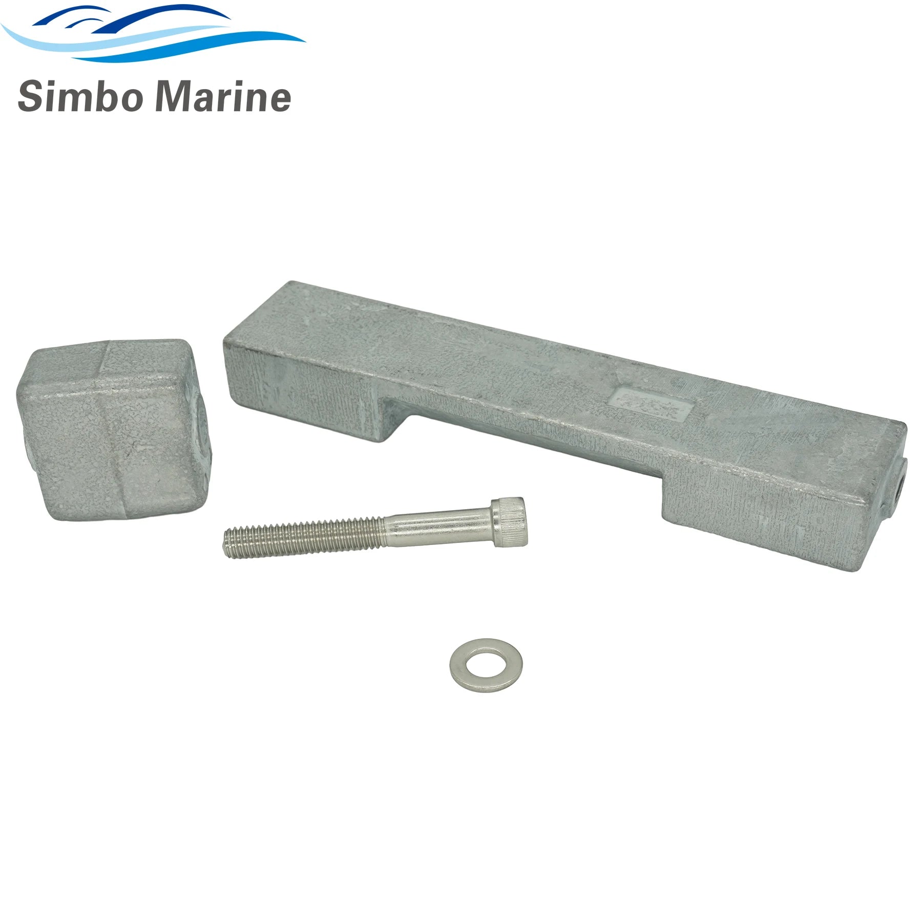 5007089 393023 Lower Unit Anode Kit for Johnson Evinrude OMC BRP 90-225 HP 1991 To Later Outboard Engine Models 433580 436745