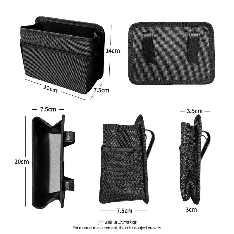 Multifunctional Seat Back Hanging Storage Car Seat Back Hanging Bag Seat Storage Universal Side Storage Bag Vehicle Compression