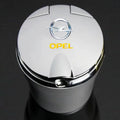 Car Ashtray with LED Light Car Smokeless Cup Holder For Opel astra j h g insignia mokka corsa d vectra