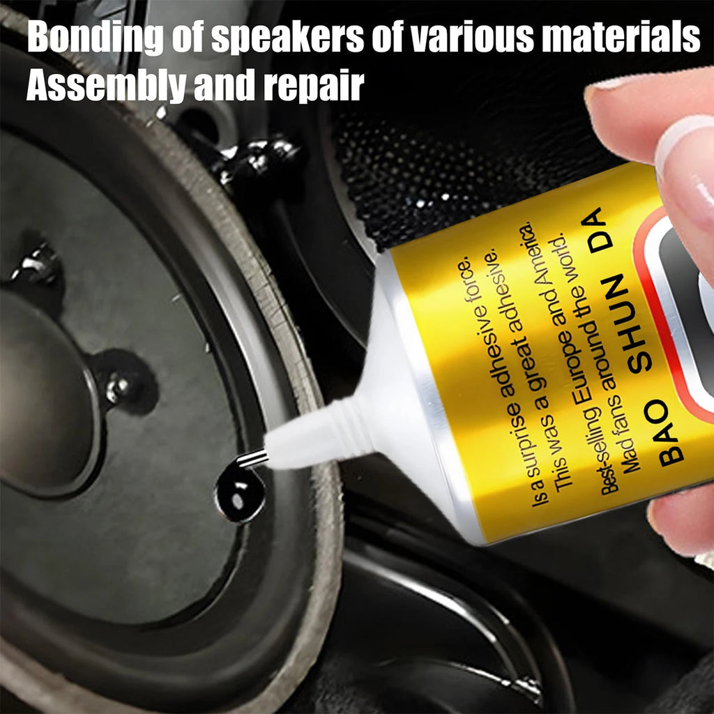 Universal Instrument Loud Speaker Repair Glue Strong Flexible Adhesive Anti-Vibration for Guitar Violin Drum Trumpet 15/50/110ML