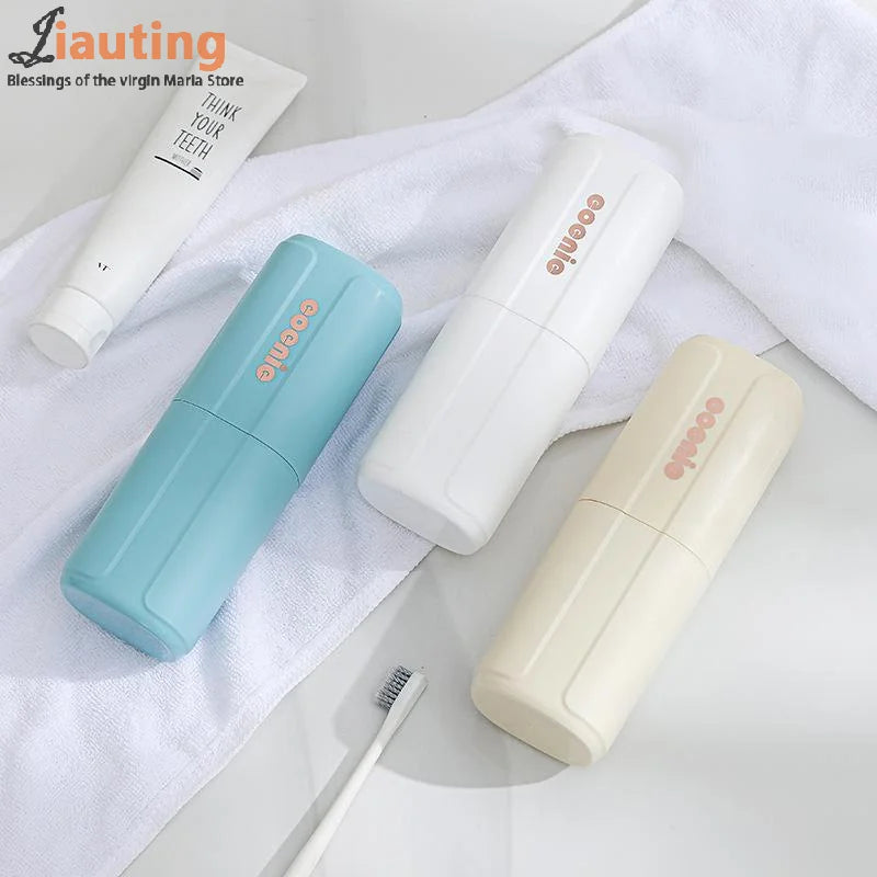 Portable Toothpaste Toothbrush Protect Holder Case Travel Camping Storage Box Protect Toothbrush Toothpaste From Dirt And Damage