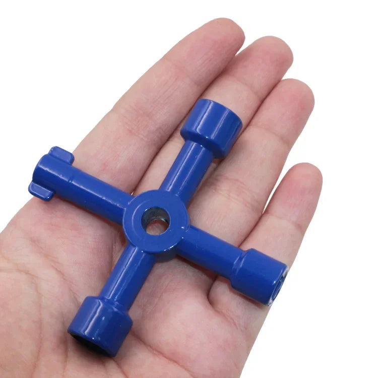 High Quality Multi-functional Electric Control Cabinet Triangle Key Wrench Elevator Water Meter Valve Square Hole  New