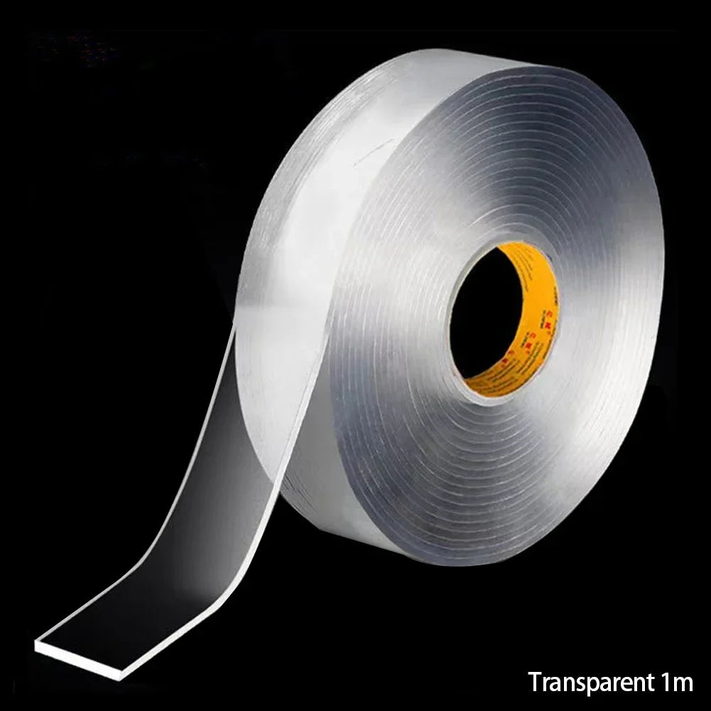 Nano Bubble Tape Super Strong Double Sided Tape Multipurpose Blowable Tape Waterproof Double-Sided Adhesive Nontoxic Super Glue