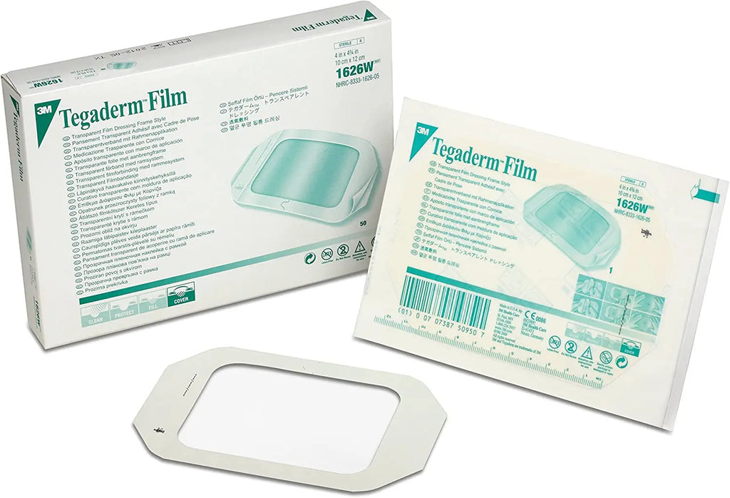 Transparent Film Dressing Frame Style 1626W (10 cm x 12 cm)