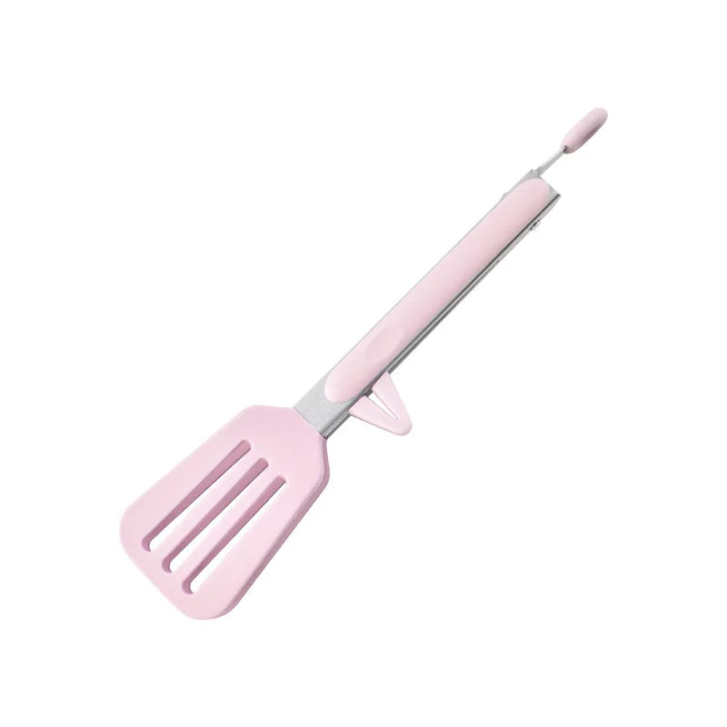 9" & 12" Silicone Food Tongs Set, Heat Resistant BBQ Clips for Steak Bread, Wholesale Available