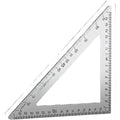 Thickened 2mm Stainless Steel Set Square 45 90 Degree Angle Ruler Dual Scale Measuring Tool For Carpentry And DIY Projects
