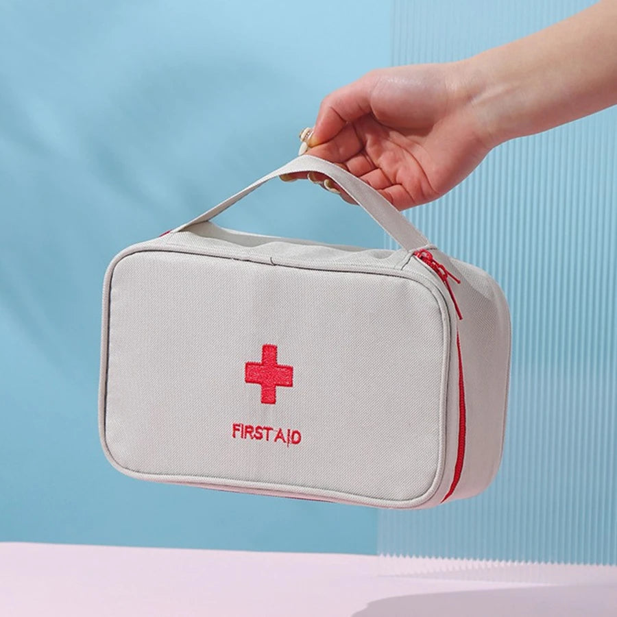First Aid Kit Emergency Survival Bag Handbag Durable Trauma Bag Compact Rescue Tote Bag Portable Medicine Storage Bag