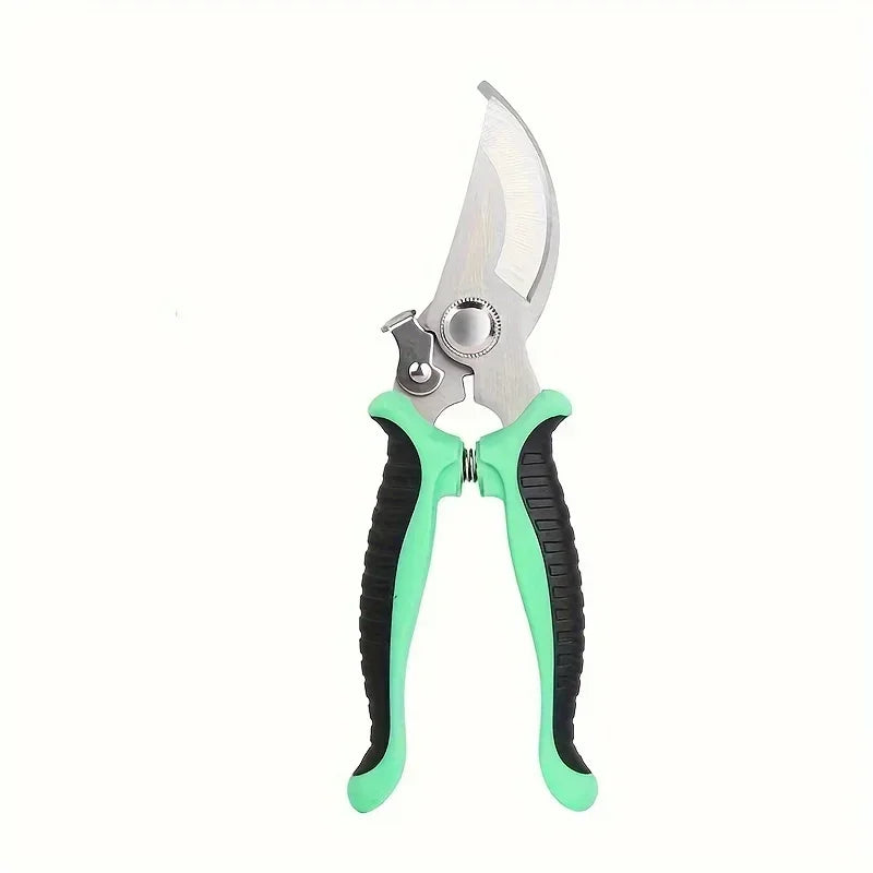 Proof Sharp Garden Trimming Scissors Professional Anti-slip Hand Pruners Fruit Trees Flowers Bushes Household Gardening Tools