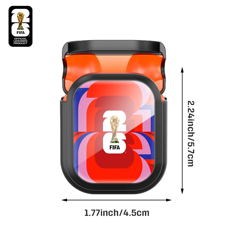 Wireless Bluetooth Earphones FIFA 2026 Limited Edition AI Translate In Ear Earbuds Hi-Fi Sound Fast Charge Clear Calls F26E01