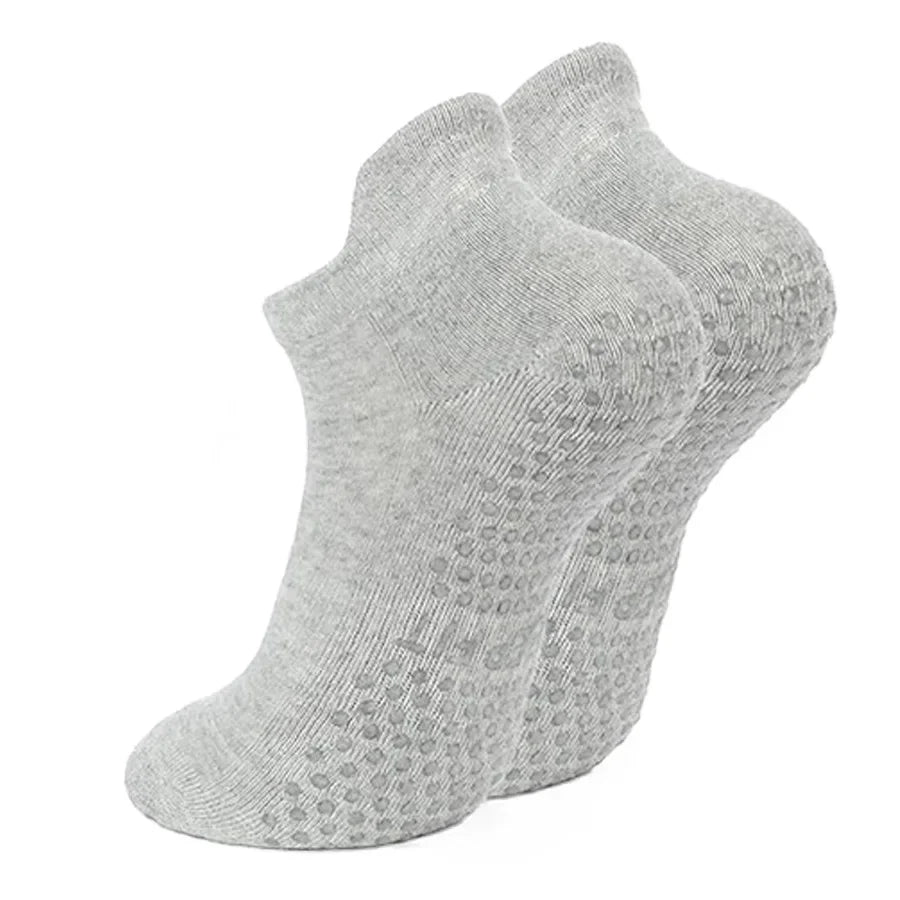 Pair of Double Anti-Slip Grip Pilates Socks for Yoga and Sports