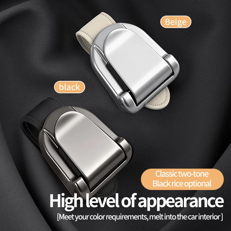 Multi Functional Car Glasses Clip Car Glasses Frame Alloy Car Interior Sunshade Storage Box Sunglasses Clip Card Clip