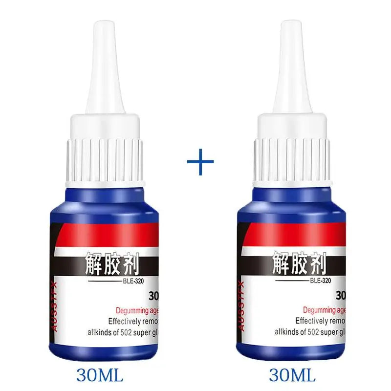 30g Removal Of Offset Adhesive Etractant Nail-Free Glue UV Glue Quick-Drying Glue 502 Glue Etc Remover For Dissolves Super Glue