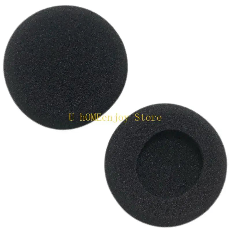 B0KF Thickened Foam Ear Pads for Headphones Sponges Replacement Cushions Cover