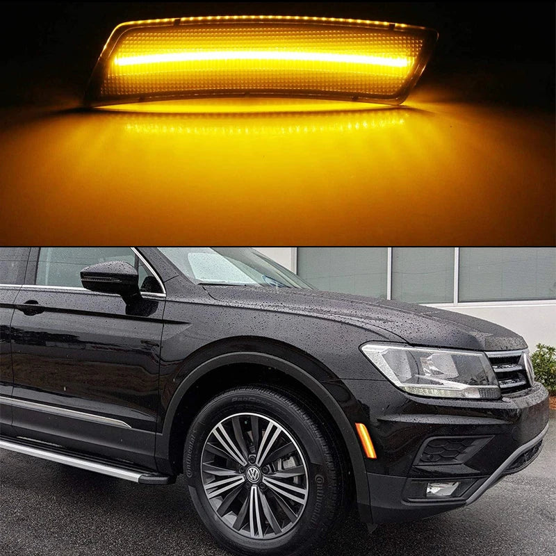 For VW Volkswagen Beetle 2012 2013 2014 2015 2016 2017 2018 2019 Tiguan 2018-up Front Side Marker Light Lamp OEM Style