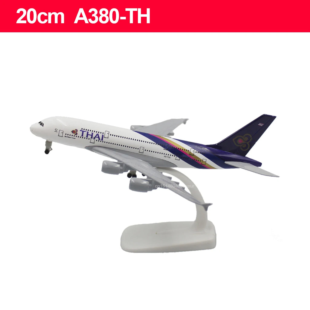 20cm Diecast Antonov An-225 "Mriya" A380 A330 Beluga B747 737 Airplane Model 1/400 Scale For Gift Collection