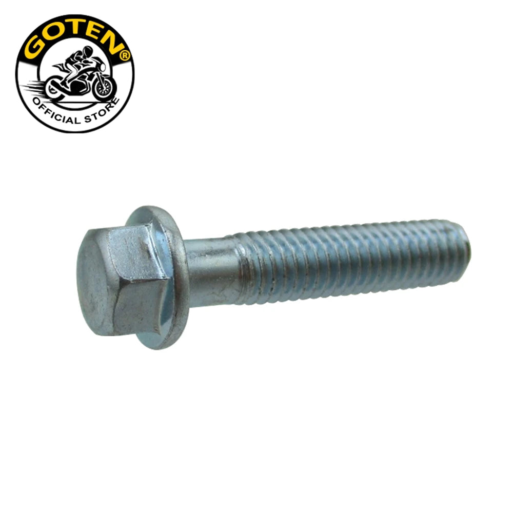 Goten Flanged Hex Bolt M6 x 28mm For Pit Dirt Bike ATV Quad Go kart Engine