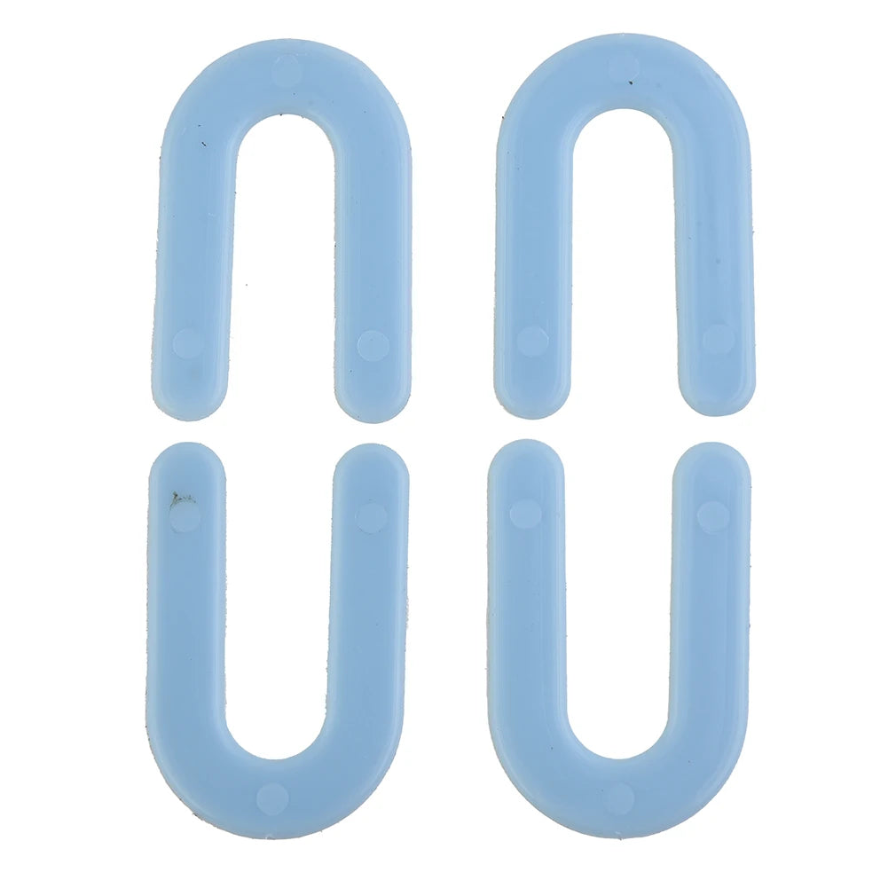 100pcs U-shaped Horseshoe Shims Tile Spacers PP Level Wedges Positioning Clips Floor Wall Tile Gap Fixing Construction Tools