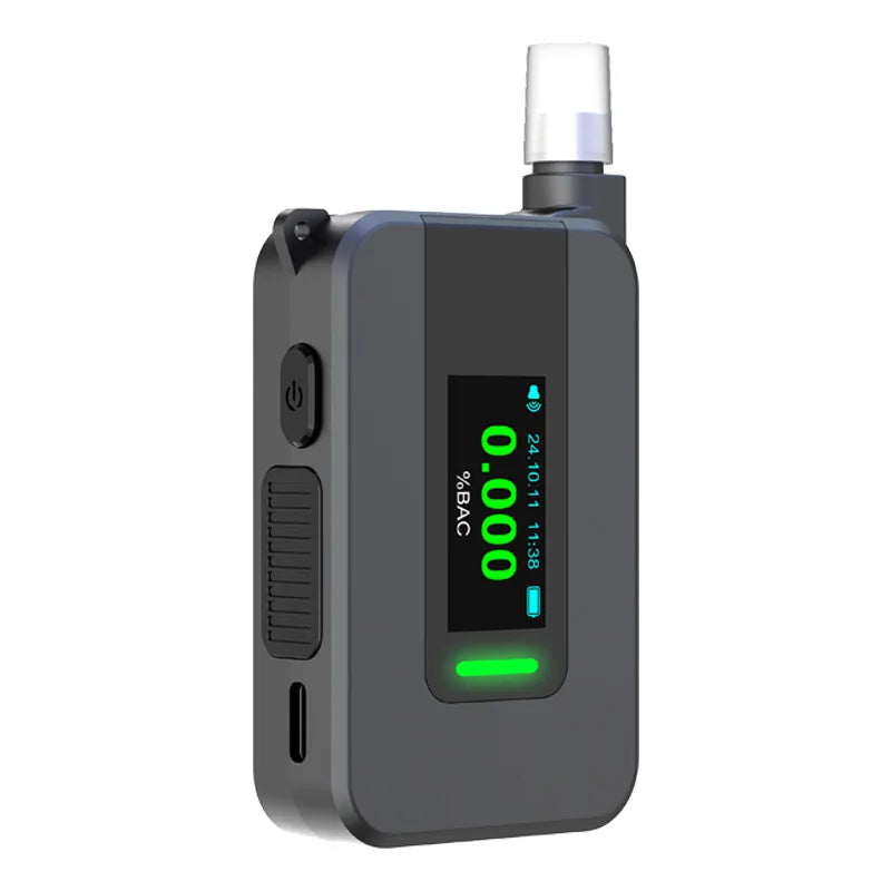 High-Precision Fuel Electrochemical Alcohol Testing Device, Portable Breathalyzer Sensor, Suitable for Post-Drinking Safety Test