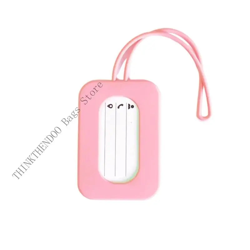 Silicone Airline Luggage Tages for Suitcases Name Labels Suitcase Tages for Travel Bag Case Name Tages Flexible