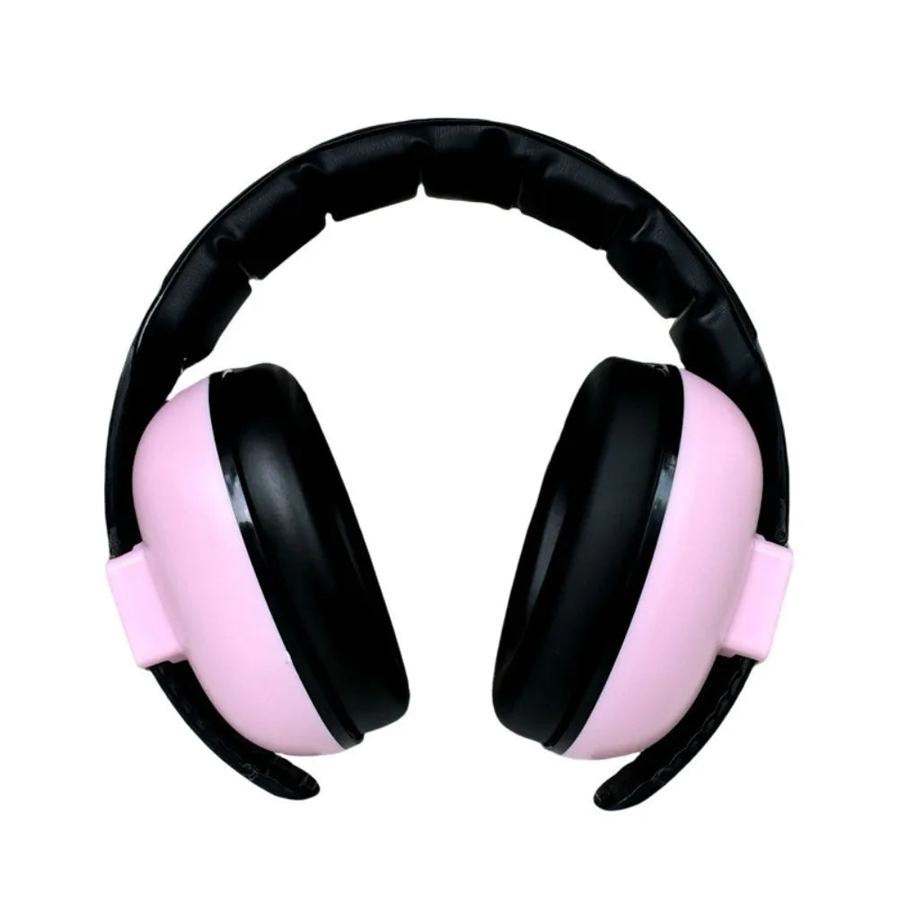 Adjustable Baby Earmuffs Lightweight Design Soft Padding Soundproof Earmuffs Safety Comfortable Fit
