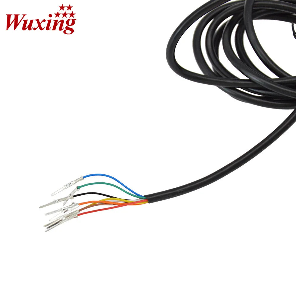 Wuxing KG-336-B 12V-52V Electric Bike Scooter Light Three-in-one Switch Frontlight+Horn+Turning Light Switch Diy Parts