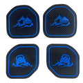 Non-Slip Car Cup Coaster Slot Pad for Jeep Wrangler Jl Jlu 2020-2023 Year Anti-Slip Mat Pocket Mat Interior Cup Holder Pad
