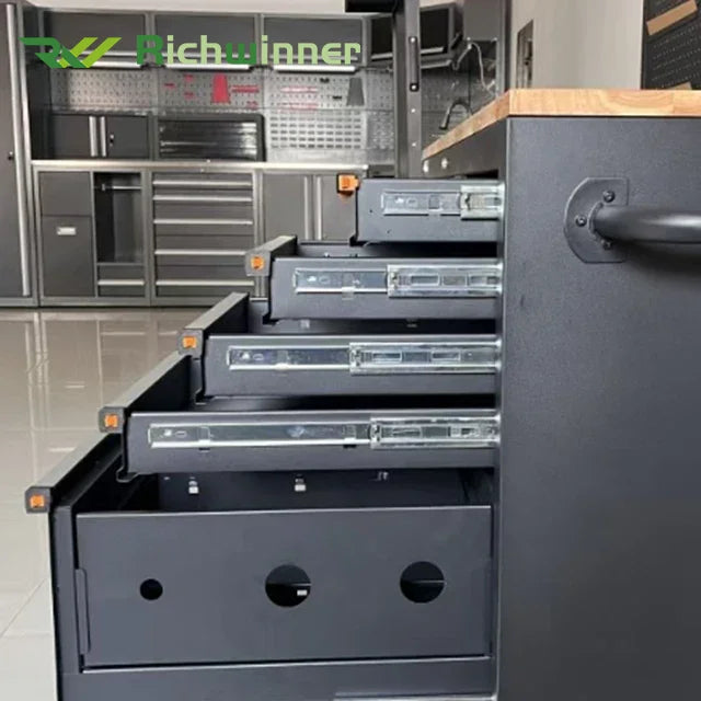 Heavy Duty Workshop Rolling Trolley with Wheels Metal Tool Cart Boxes Professional Mechanic Chest Steel Storage Cabinet Pro