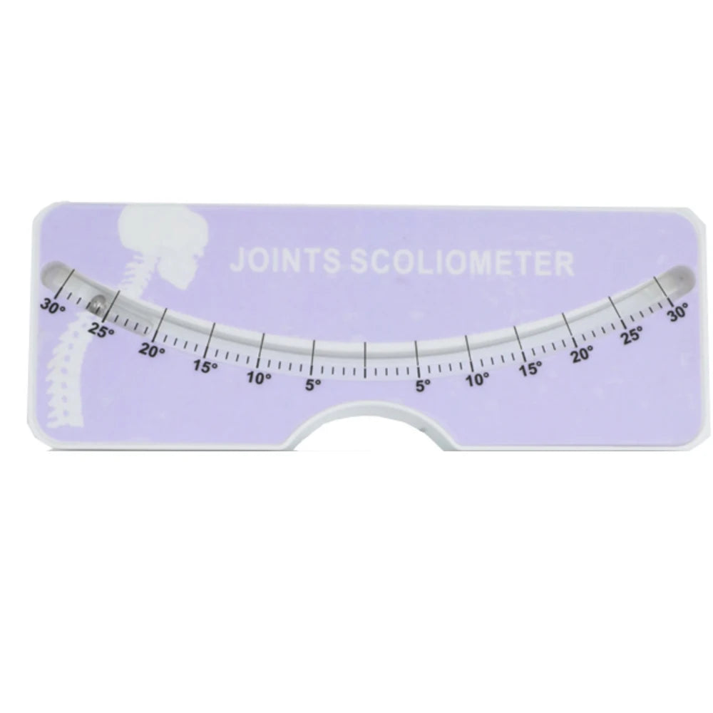 Pocket Scoliometer Medical Measuring Device for Back Scoliosis Diagnosis Portable Device for Measuring S pinal Alignment Measure