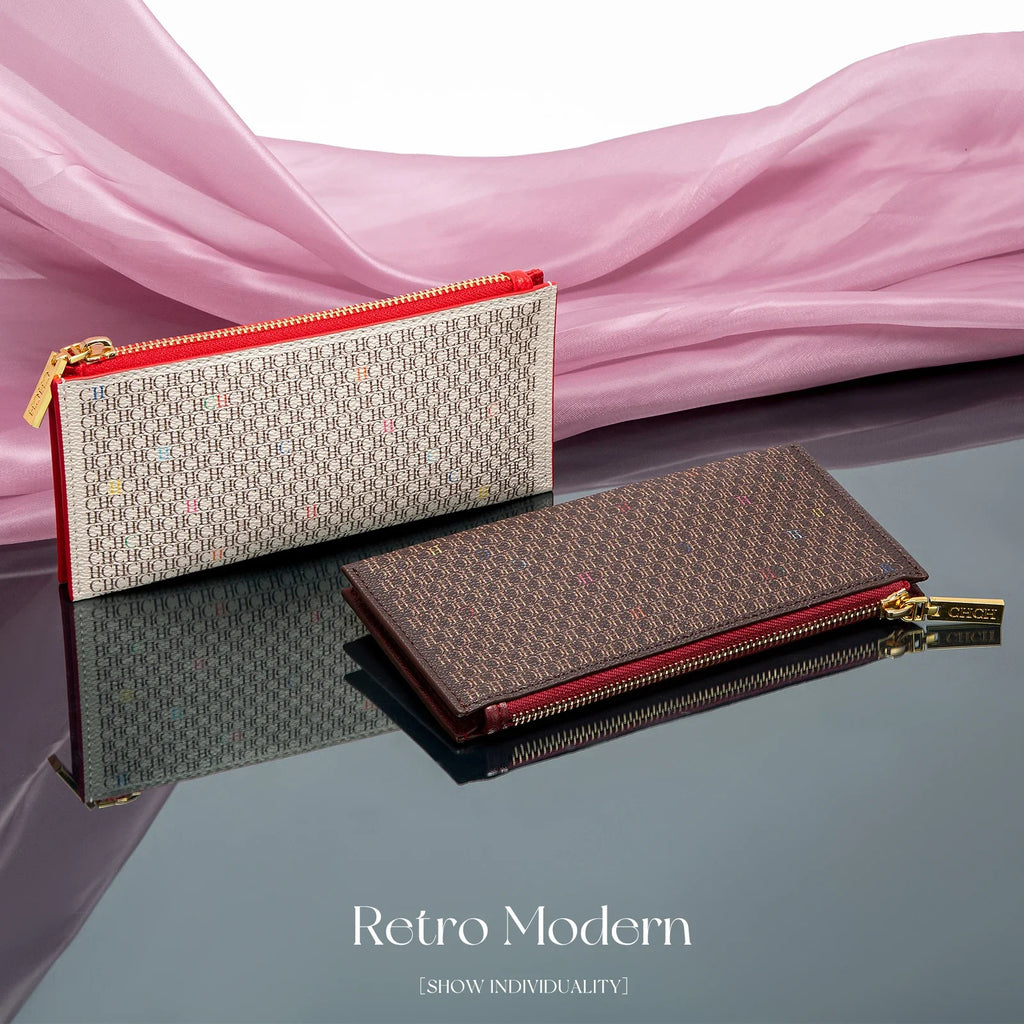 Women's Letter Rectangular Design Handbag Letter Design Card Bag Fashionable Classic Retro New