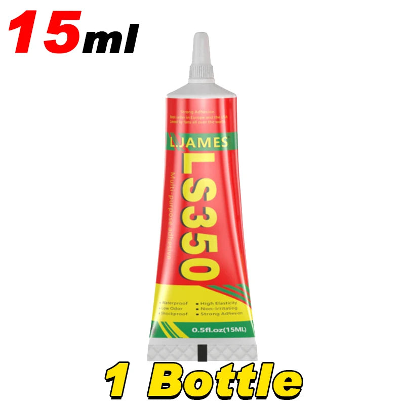 1pc LS350 Epoxy Resin Strong Adhesive Glue 15/50/110ml Liquid Repair Kit for Mobile Phone Touch Screen, Jewelry Making DIY Craft