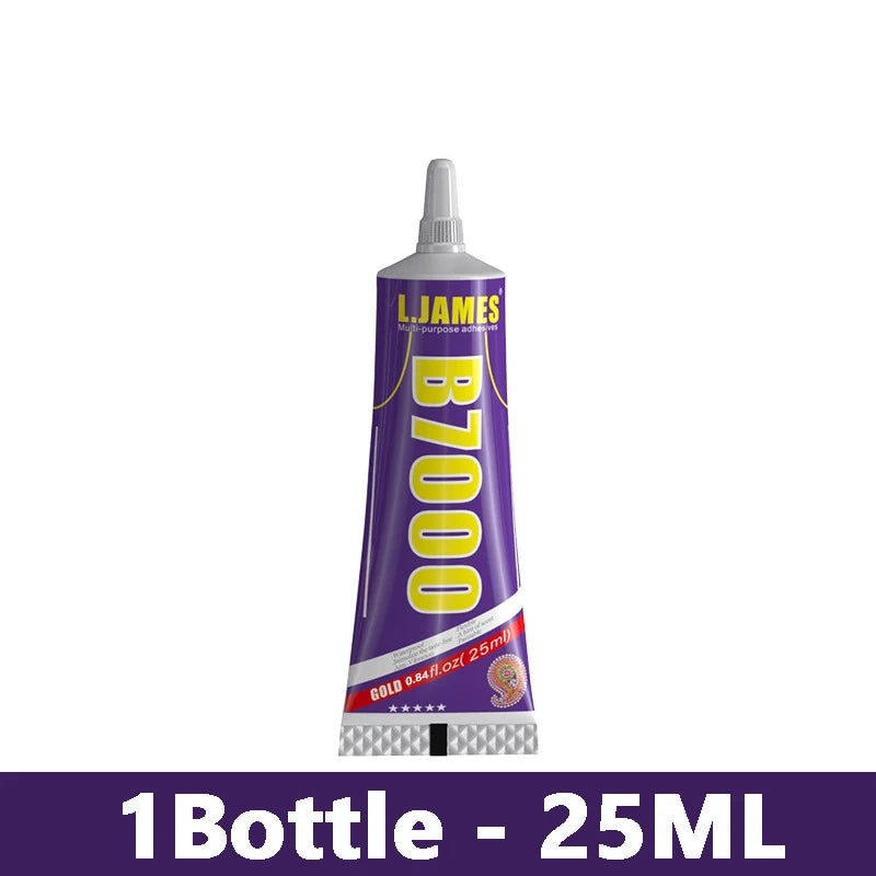 15ML 25ML 50ML 110ML Strong Soft Cellphone Repair Glue B7000 Clear Glue B-7000 Multipurpose DIY Adhesive