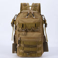 Fishing Lure Tactical Camping Backpack Outdoor Sports Bag Hiking Molle Tackle Bag with Rod Holder for Men Climbing Travel Bag