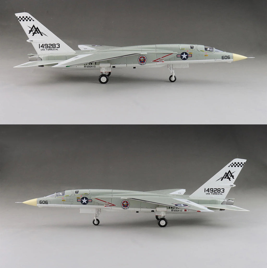 HA4708 1/72 American RA-5C 149283 reconnaissance aircraft model RVAH-11 1967 alloy aircraft model