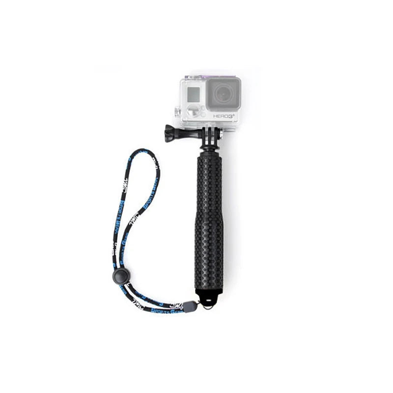Selfie Stick 19-inch/48cm Short Extension Pole Retractable Portable Grip Compatible with GoPro Hero DJI Osmo Action and more