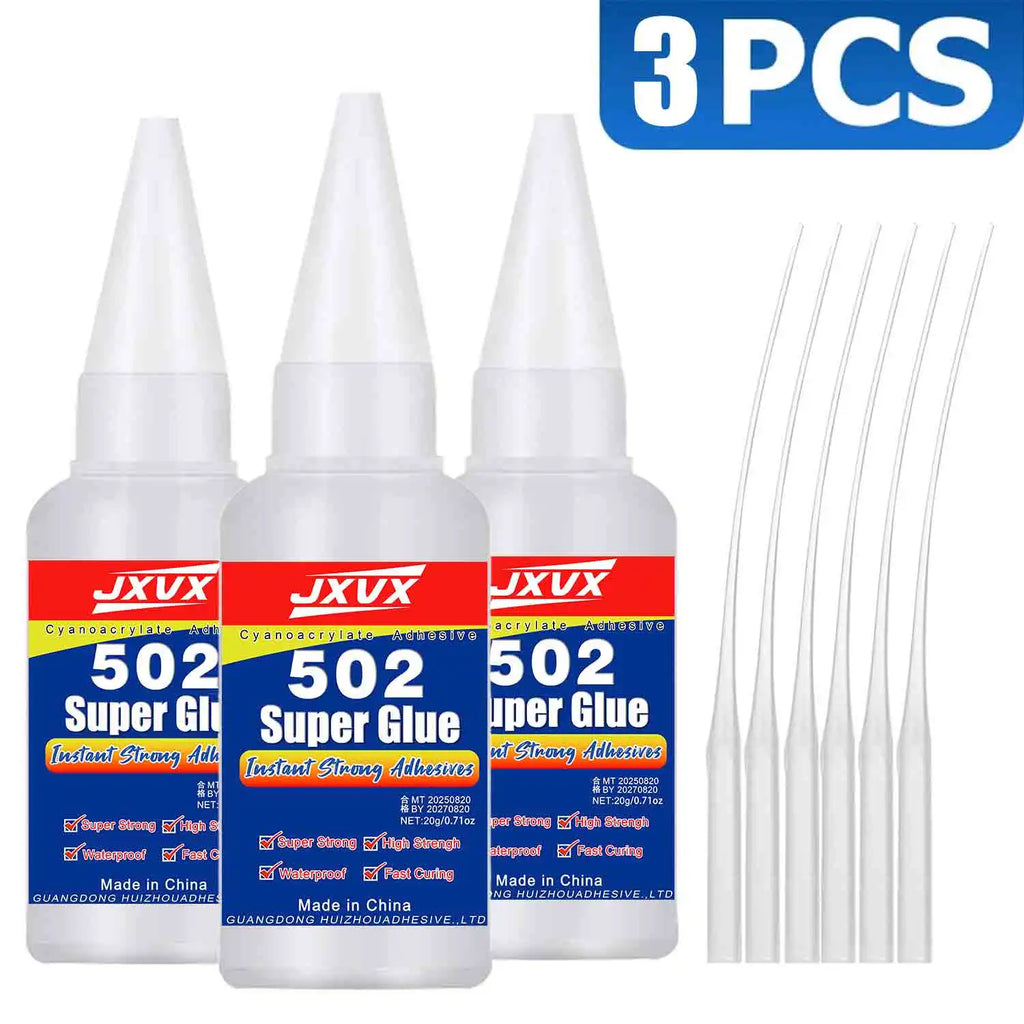 High-Strength All-Purpose Adhesive for Home Use – 5S Quick-Drying Cyanoacrylate (20 g) – Metal, Plastic, Wood