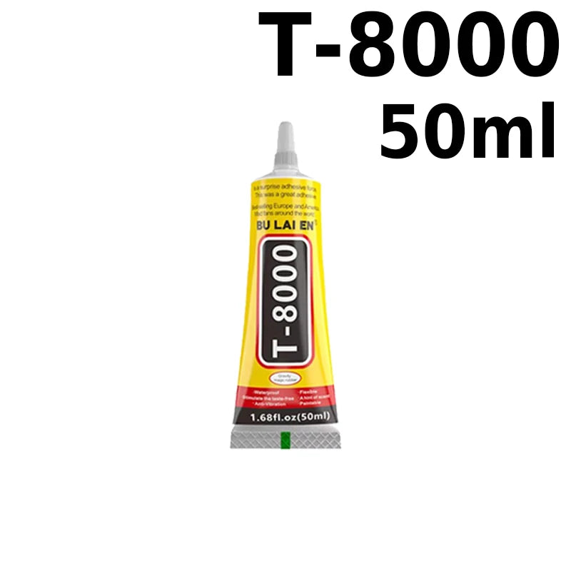T8000 Precision Glue Jewelry Rhinestone Shoe Phone Repair DIY T7000 Adhesive Crystal Clothes Textiles Logo Patches Leather Bond