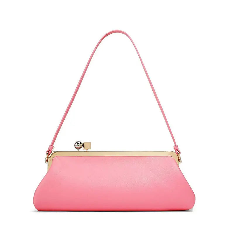 Classic Popular Diaper Bag For Women Elegant Leather Tote Large Capacity Designer Commuter Fashionable Minimalist Shoulder Bag