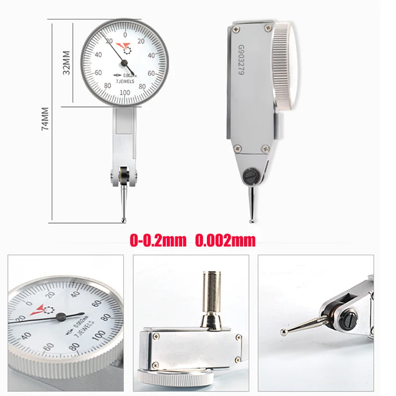 High Precision Double Column Table Height Ruler Double Column Digital Height Gauge 0-300mm 0.01mmTable Height Ruler
